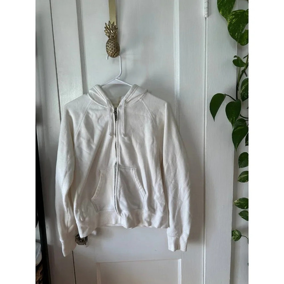 Ativa Women’s size medium white zip up hoodie - Picture 1 of 8